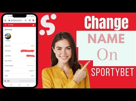 how to change your sportybet name|How To Change The Name On SportyBet Account: A Complete .